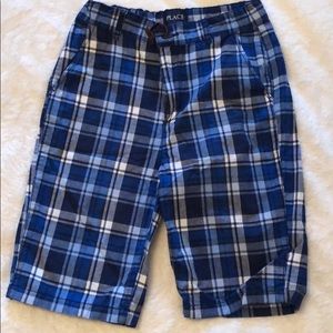 Checkered summer shorts